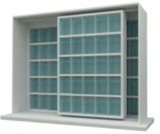 1001D — Móvel Deslizante com 75 Básculas Mod.105