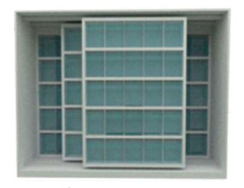 1002D — Móvel Deslizante com 100 Básculas Mod.105