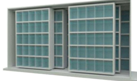 1004D — Móvel Deslizante com 175 Básculas Mod.105