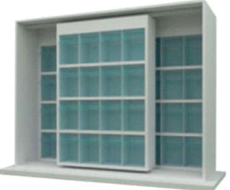 1005D — Móvel Deslizante com 48 Básculas Mod.104