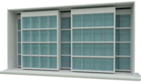 1007D — Móvel Deslizante com 80 Básculas Mod.104