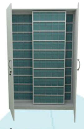 1010AC — Armário Deslizante para Controlados com 150 Básculas Mod.105